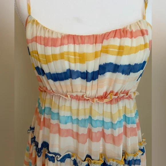 #155 Buddy Love Pastel Ombre Dress. Excellent Condition. Size S - Picture 3 of 11